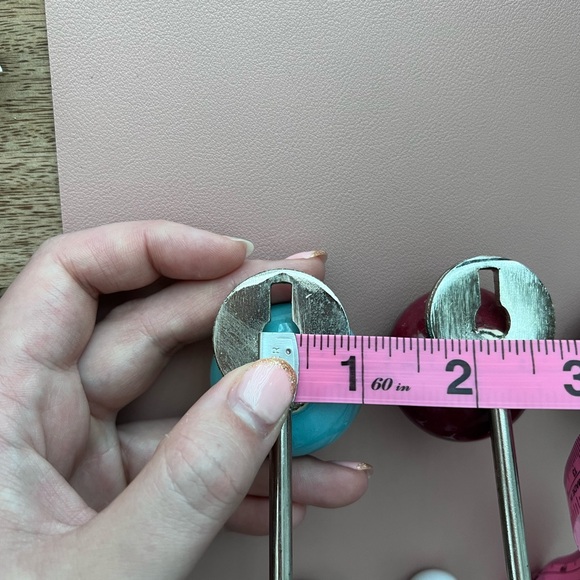 Set of 3 boho wall hooks - Picture 4 of 6